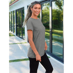 AUTOMET Women's Short Sleeve Shirts Summer Tops Crew Neck Basic Tees Casual Tshirts