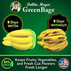 Debbie Meyer Greenbags, 20-Pack (8M, 8L, 4Xl), Reusable Food Storage Bags | Foodfresh Technology, Helps Keep Fruits And Vegetables Fresh Longer, Bpa-Free, Kitchen & Fridge Use, Made In The Usa