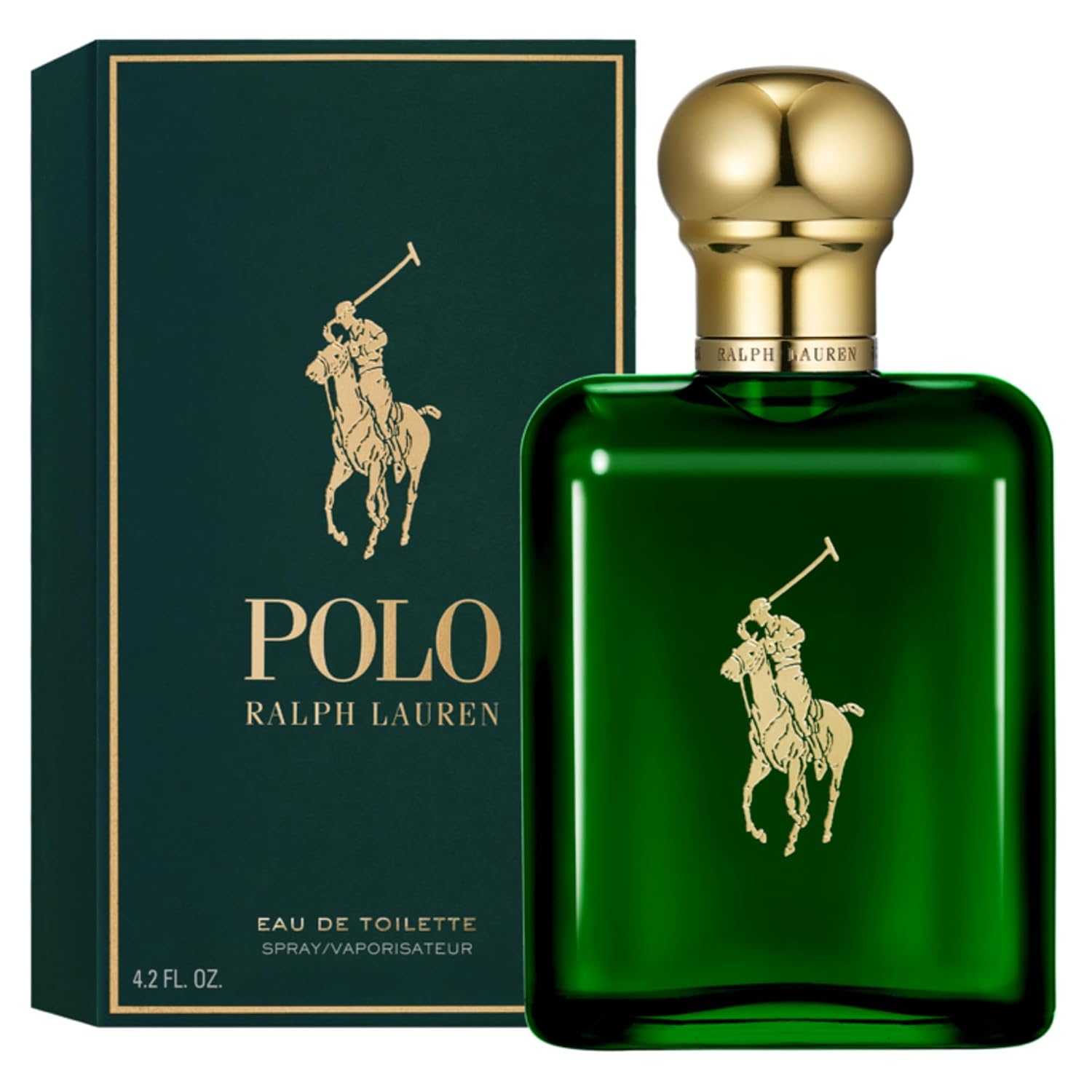 Ralph Lauren Fragrances Polo - Eau De Toilette - Men'S Cologne - Woody & Spicy - With Pine, Patchouli, Leather, And Tobacco - Medium Intensity