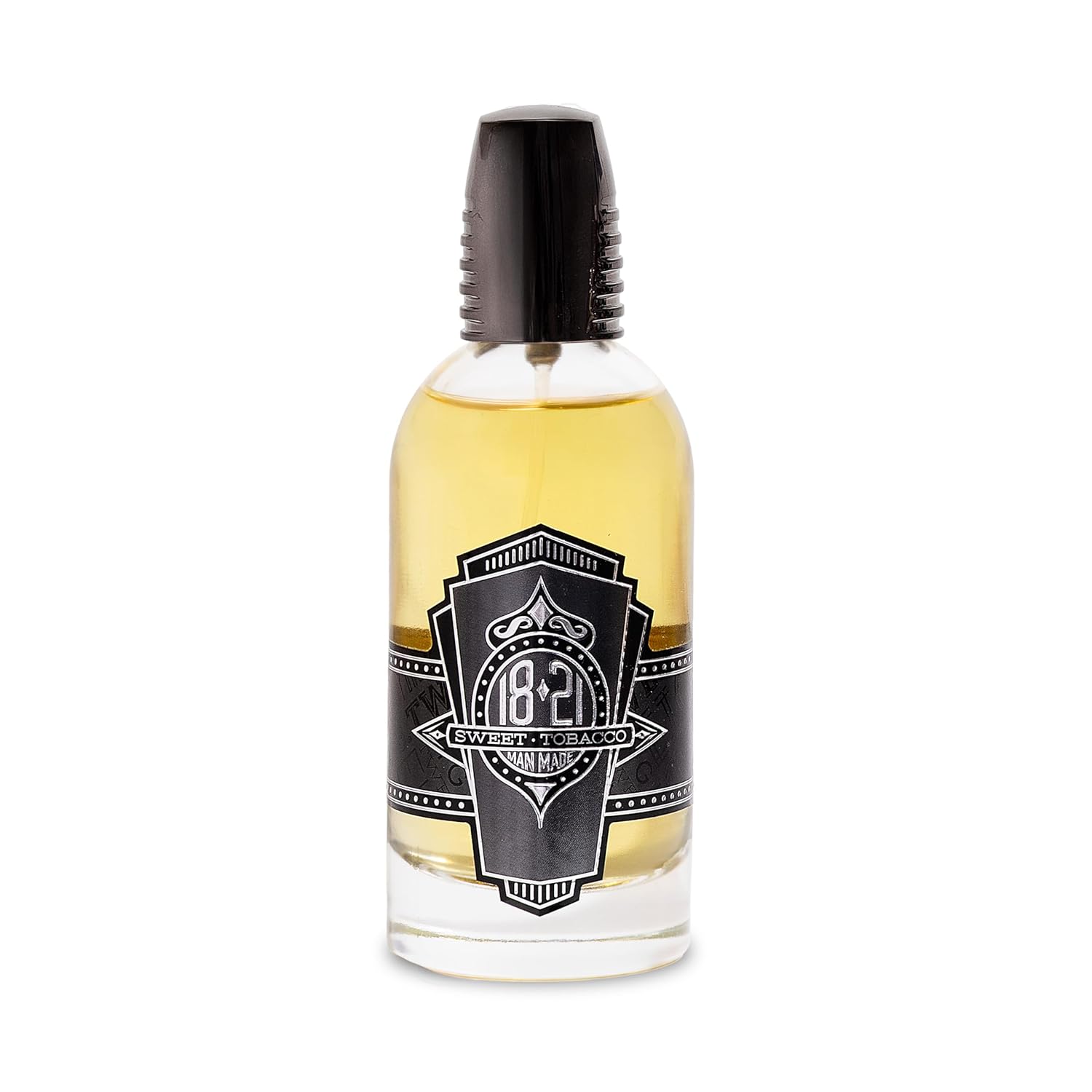 18.21 Man Made Men’s Cologne, 3.4 fl. oz - Long-Lasting Eau de Parfum for Men; Bold Scent with Rich Undertones and Masculine Aromatics in Sweet Tobacco, Spiced Vanilla, Noble Oud & Absolute Mahogany