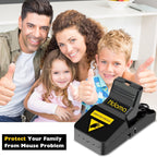 Hdama Mouse Trap, Mouse Traps That Work Small Mice Trap Outdoor Indoor Best Snap Traps For Mouse/Mice Safe And Reusable 6 Pack Quick Kill Mice Traps | Small Snap Design For Mice And Rats. Safe, Reusable For Home Use. Effective And Clean Trap.