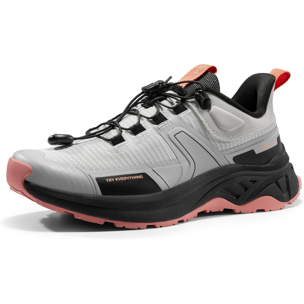 Nortiv 8 Women'S Lightweight Hiking Shoes Quick Laces Outdoor Fashion Sneakers Gladiator