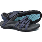 Shevalues Hiking Sandals For Women Comfortable Outdoor Walking Sport Sandal With Adjustable Straps And Arch Support