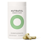Nutrafol Women's Hair Growth Supplements, for Women 18-44 Years Old, Clinically Tested for Visibly Thicker, Stronger Hair, 100% Vegan Ingredients, Dermatologist Recommended - 1 Month Supply