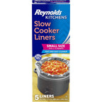 Reynolds Kitchens Slow Cooker Liners, Small (1-3 Quart), 5 Count