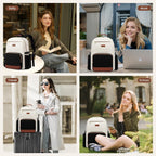 Lovevook Laptop Backpack For Women With Pouch Pocket For Large Capacity Cup,15.6 Inch Laptop Computer Bag Travel Backpack Purse,Waterproof Work Business Backpack College Teacher Bags,Leopard Print