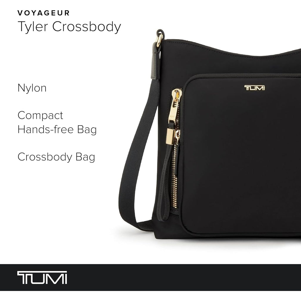 TUMI womens Tyler Crossbody | Nylon, Business, Travel Bag, Stain, Water-Resistant