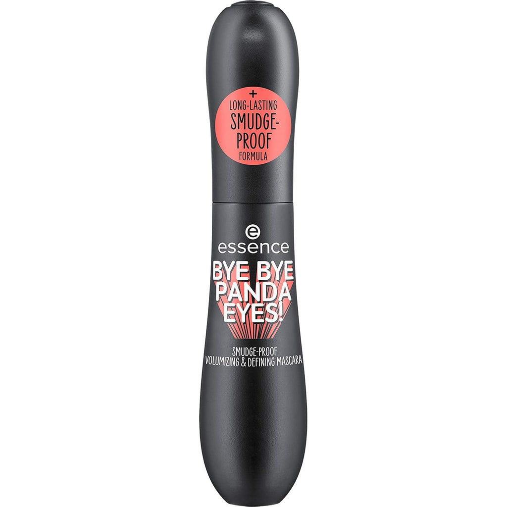 Essence | Bye Bye Panda Eyes Tubing Mascara | Smudge-Proof, Volumizing Definition | Vegan, Cruelty Free, Free From Parabens & Oils (Pack Of 1)