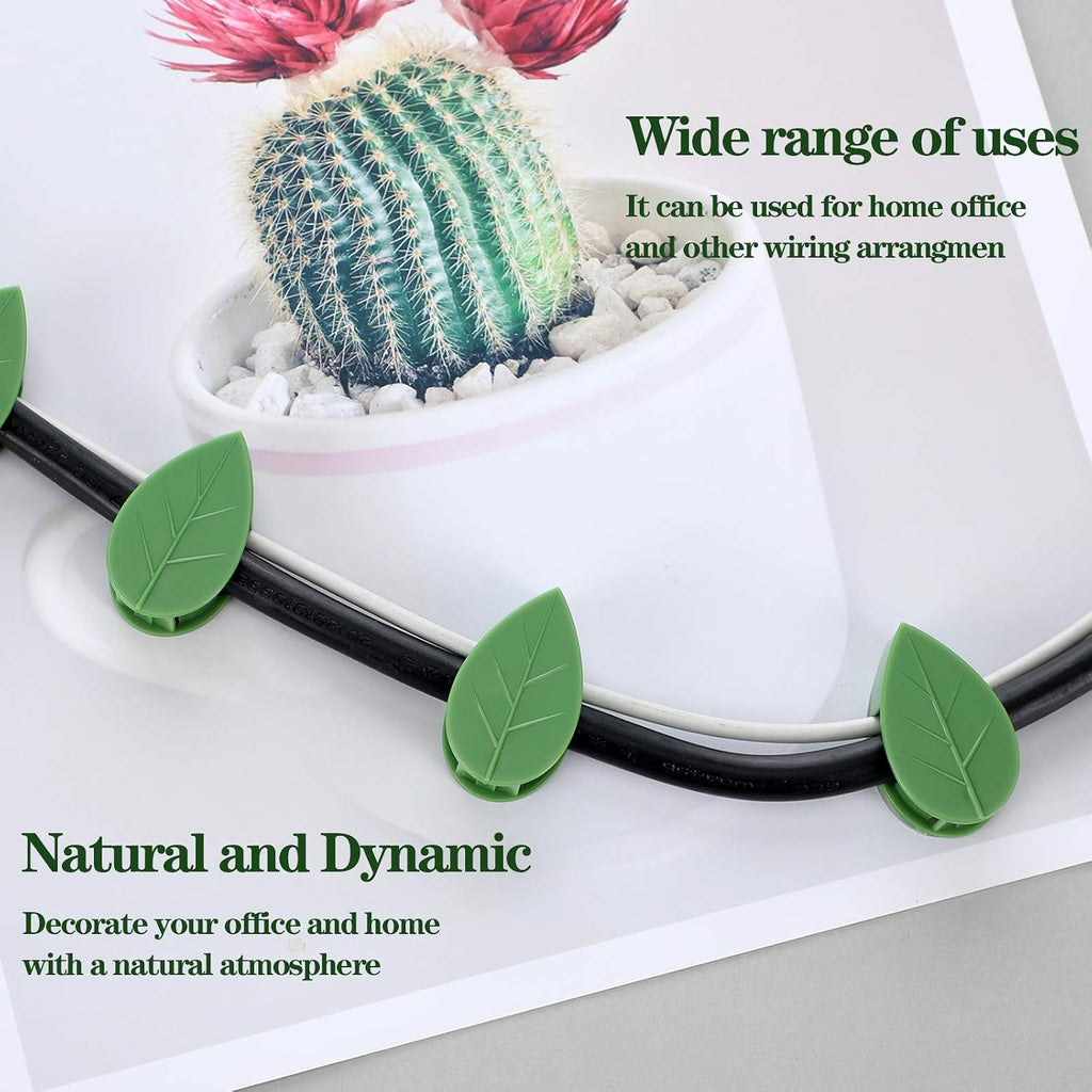 Geiserailie 60 Plant Climbing Clips Wall Fixture With 72 Stickers For Vine | Invisible Leaf Traction Fixer, Self-Adhesive Hook, Indoor Outdoor Use, Decoration, Clear Acrylic Sticker