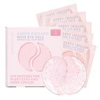 Patchology Serve Chilled Rosé Hydrating Under Eye Patches – Hyaluronic Acid & Antioxidant-Infused Eye Masks To Reduce Dark Circles, Puffiness & Fine Lines - Ideal Skincare Essentials (5 Pairs)
