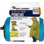 Sea To Summit Ultra-Sil Nano Poncho Raincoat And Pack Cover