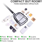 Clear Bag For Stadium Events, Stadium & Concert Approved Clear Sling Crossbody Purse For Women & Men