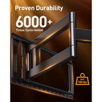 Perlegear Long Arm Full Motion Tv Wall Mount For 42–97 Inch Tvs Up To 150 Lbs, Pre-Assembled Tv Mount With Full Swivel, Tilt And Extension, Fits 8″/12″/16″/24″ Wood Studs, Max Vesa 800X400Mm, Pgxlf02