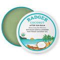 Badger Coconut Aftersun Balm, 100% Organic Soothing Sunburn Relief, Great Smelling, Moisturizing & Hydrating After Sun Skin Care, 2 Oz Tin