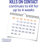 Terro Ready To Use Indoor And Outdoor Carpenter Ant, Termite, And Carpenter Bee Killer Aerosol Spray - T1901Sr - 2 Pack, 32 Total Ounces | Indoor & Outdoor Treatment For Ants, Termites, & Wood-Infesting Insects, Two-Way Spray Nozzle, 32 Total Oz