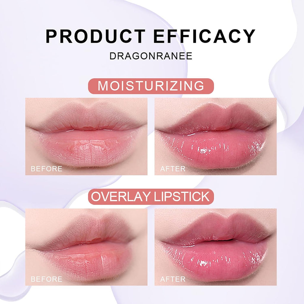 6Pcs Roll On Lip Gloss Set, Fruit Flavored Lip Gloss Set Glossy Lip Make-Up For Women Non Toxic, Party Gift, Best Friends
