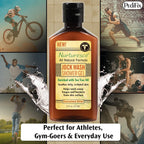 Pedifix Nurturesce Jock Wash Shower Gel, 6 Fluid Ounce - Tea Tree Oil Enriched, Anti-Fungal, Soothes Itchy Irritated Skin, Natural Body Wash (Packaging May Vary)
