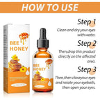Honey Eye Care, Natural Hydration & Nourishing Formula With Bee Honey (2Pcs)