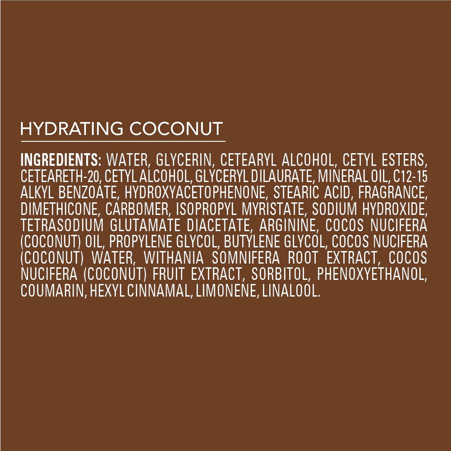 Jergens Hydrating Coconut Body Lotion For Dry To Extra Dry Skin, Moisturizer That Instantly Hydrates Skin With Coconut Oil, Dermatologist Tested, 16.8 Oz