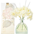 Reed Diffuser - 8.5 Oz Clean Linen Reed Diffuser With 8 Sticks For Home Bathroom Shelf Decor (Simple Luxe Collection)