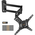Perlegear Long Arm Tv Wall Mount For 32-65″ Tvs, 37.4” Long Extension Corner Tv Mount, Max Vesa 400X400Mm, Articulating Arms Full Motion Wall Mount Bracket With Swivel And Tilt, Holds Up To 110 Lbs