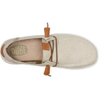 Heydude Women'S Wendy Washed Canvas | Women’S Shoes | Women’S Lace Up Loafers | Comfortable & Light-Weight