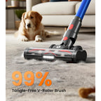 Nadaly Cordless Vacuum Cleaner, 550W 45Kpa 65Mins Vacuum Cleaners For Home, Stick Vacuum With Led Display, Anti-Tangle, Self-Standing, 8-In-1 Lightweight Vacuum For Hardwood Floor/Carpet/Pet Hair