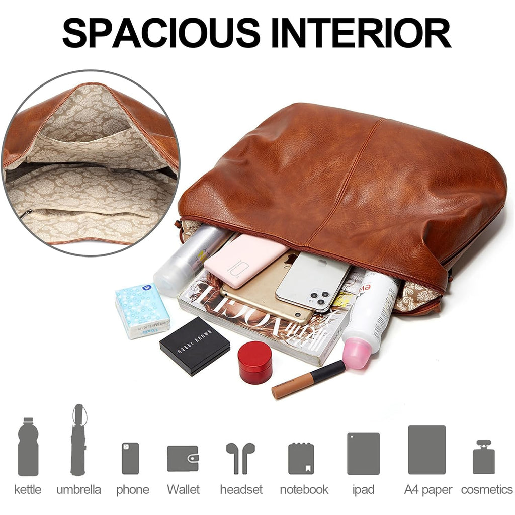 Auralith Purses For Women, 3-In-1 Hobo Crossbody Shoulder Handbags Bags