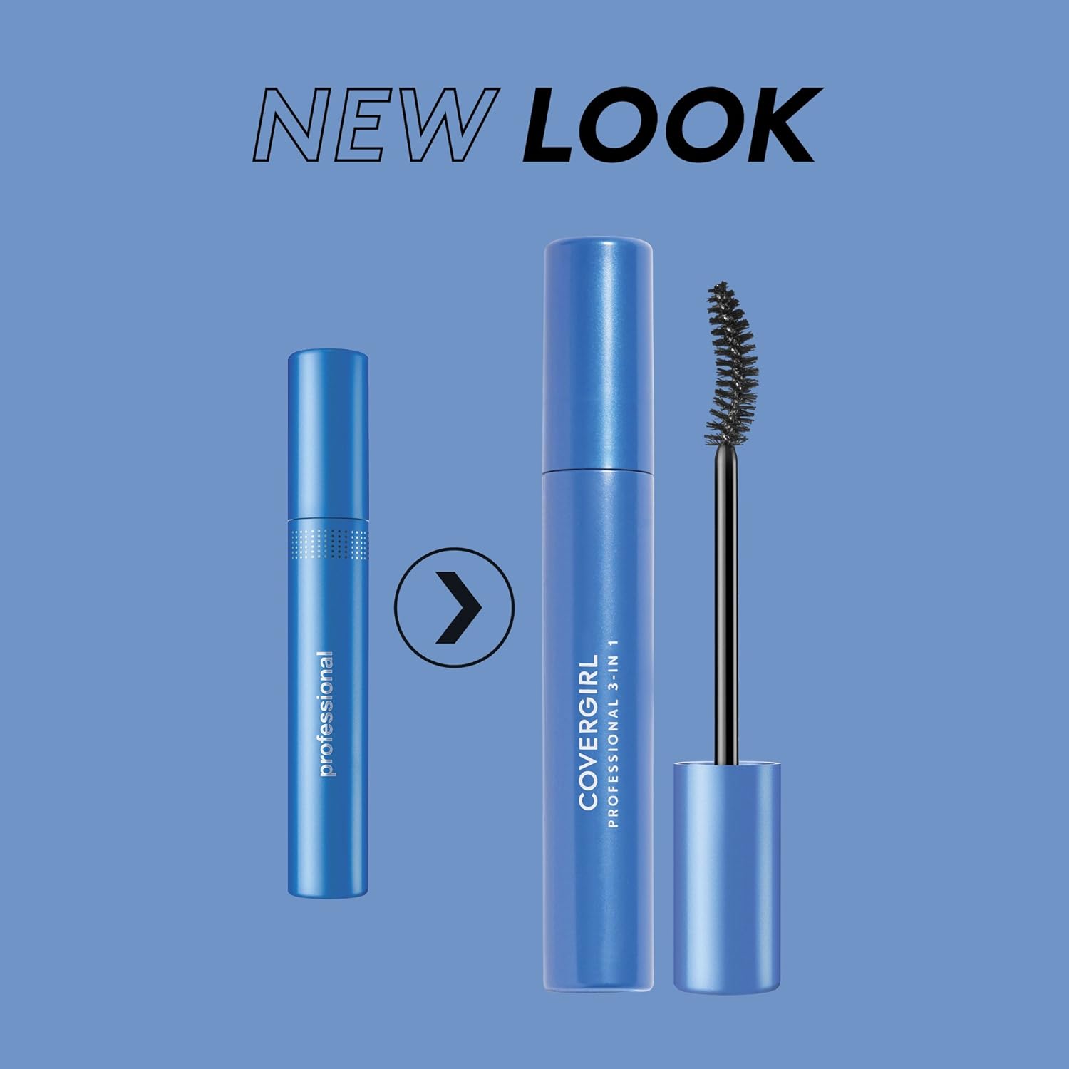 COVERGIRL Professional All-in-One Curved Brush Mascara Black Brown 210, 0.3 Ounce (packaging may vary)