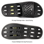Shower Shoes Men Quick Drying Women Shower Sandals Non-Slip Comfortable House Slippers Bathroom Hotel Flip Flops Slides With Students Gym