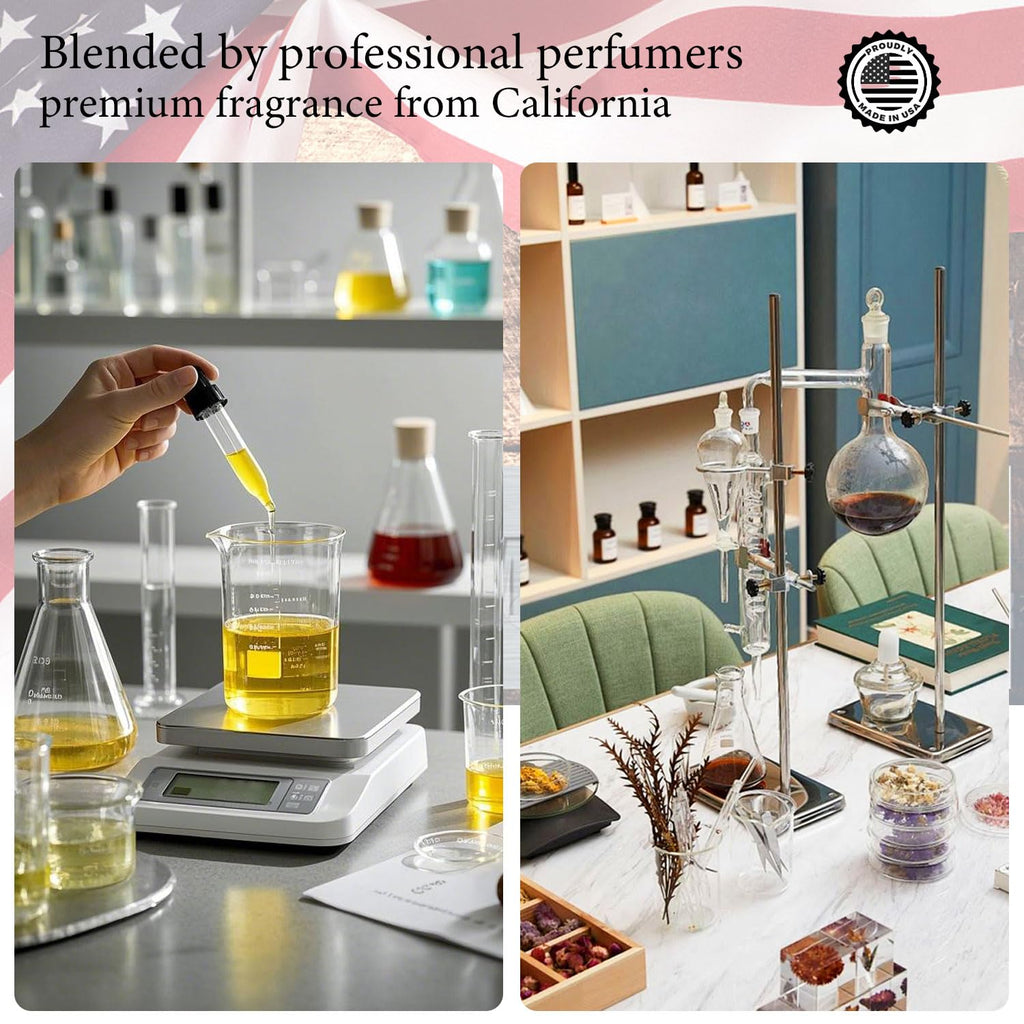 Pheromones Perfumes For Women, Long Lasting Skin Scent Fragrance Set, Amber Vanilla, Saffron Amber, Woody Citrus, Spicy Sandalwood, Body Chemistry Perfume Oil Travel Cologne For Day & Night
