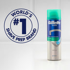Gillette Series Soothing Shaving Gel for Men, Protects Against 5 Signs of Shaving Irritation, Shave Gel With Aloe Vera, Suitable for Sensitive Skin, 2.5 oz