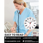 CIVO Nurse Watches for Women Men: Analog Waterproof Watch with Second Hand Easy-Read Dial - Gifts for Nurses Doctors Medical Student