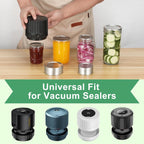 52 Pcs Canning Lids, Regular & Wide Mouth Mason Jar Lids Set, Canning Jar Lids For Ball & Kerr, Redefining Leak-Proof With Perfect Airtight Seal, Compatible With Electric Vacuum Sealers