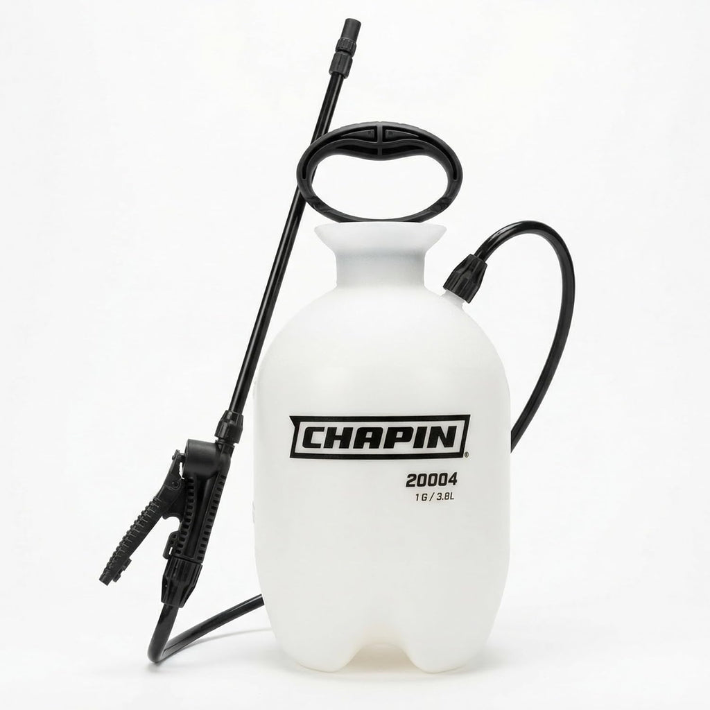 Chapin 1-Gallon Pump Sprayer, Easy Use For Home & Garden | Durable Lightweight Tank; Ideal For Weed Control, Plant Care And Cleaning With Adjustable Nozzle, Long Hose And Easy Pump