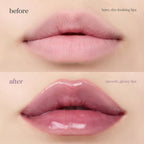 Nooni Korean Lip Oil - Appleblacktea | Long-Lasting, Moisturizing, Plumping, Revitalizing For Dry Lips, Waterproof, No Peel Off, Hydrating Lip Stain, Stocking Stuffers, Teen Girl Gifts, 0.12 Fl Oz