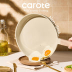 CAROTE 14Pcs Pots and Pans Set Non stick, Ceramic Cookware Set, Non-toxic Kitchen Cooking Set, PFAS and PFOA Free