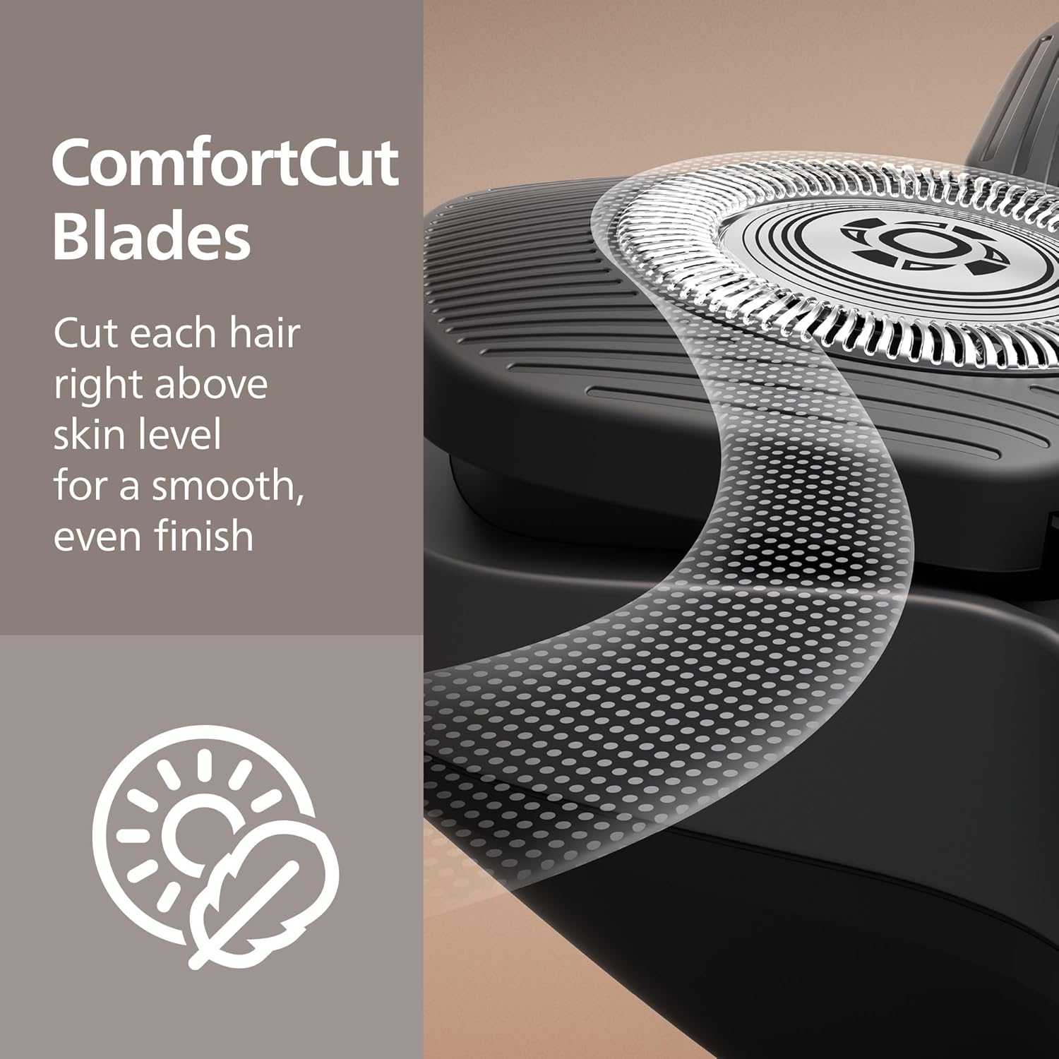 Philips Norelco Head Shaver Pro 7000 Series - Electric Shaver for Men and Women, 360° Flexing Head & ComfortCut Blades for Clean Shave, Gentle on Skin, Model HS7980/40