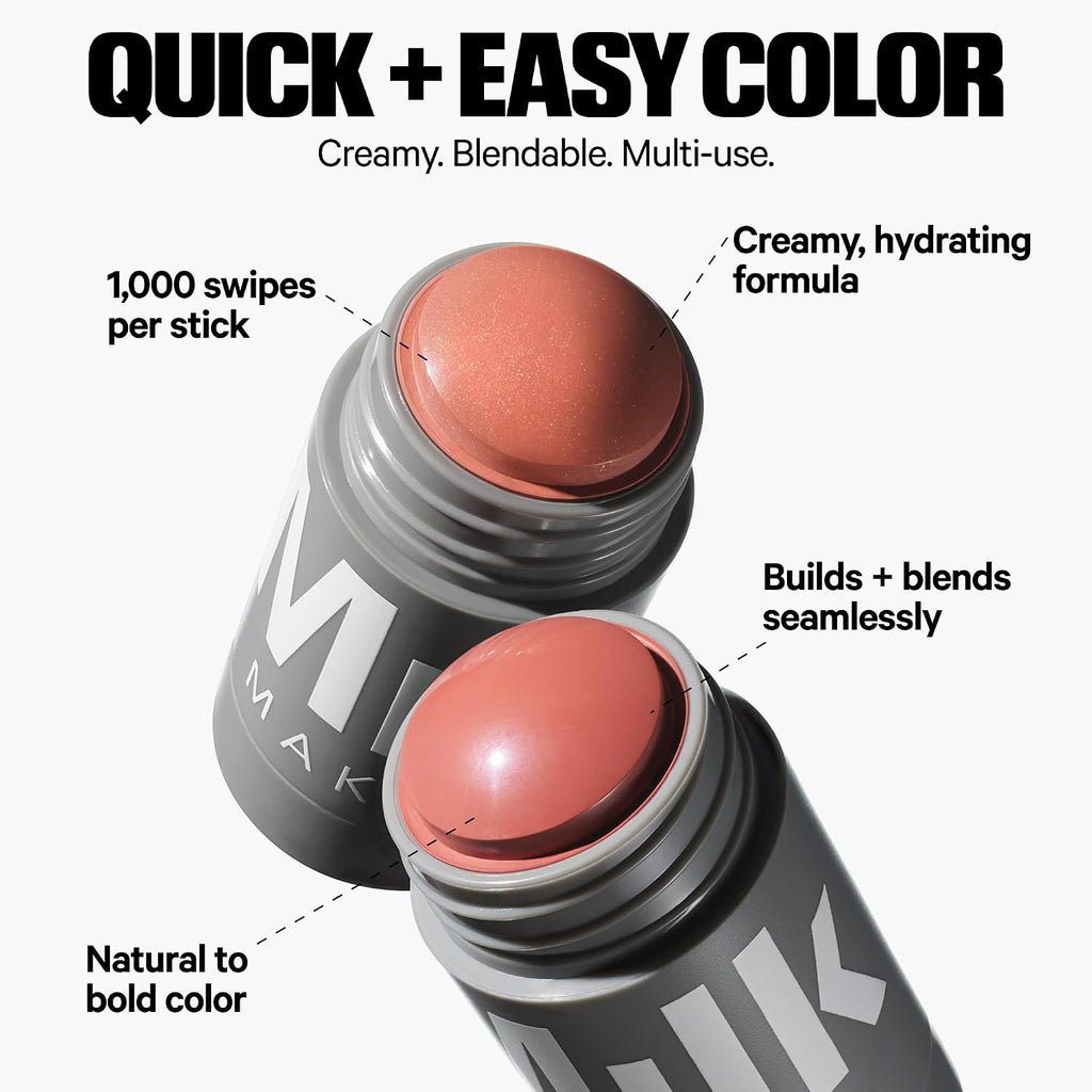 Milk Makeup Lip + Cheek Stick – Buildable Cream Blush + Lip Color W/Hydrating Mango Butter + Avocado Oil For A Natural Flush – Long-Lasting, Multiuse, Vegan Formula