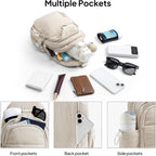 Sling Bag For Women, Anti-Theft Crossbody Bag With Rfid Blocking & Water Bottle Holder For Travel, Water-Resistant
