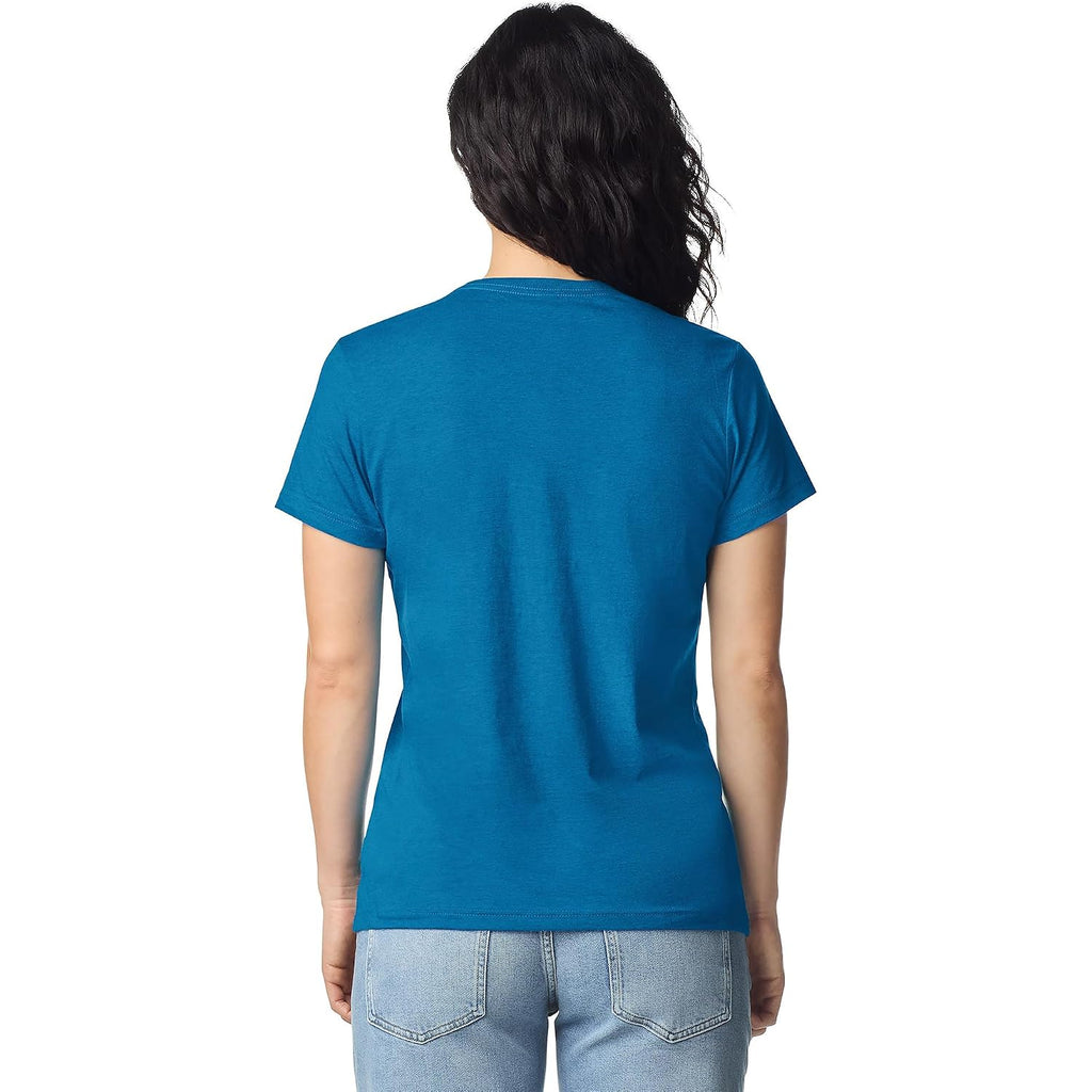 Gildan Womens Softstyle Cotton T-Shirt, Style G64000L, Multipack