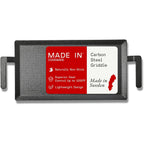 Made In Cookware | Carbon Steel Griddle | Professional Cookware | Crafted in Sweden | Induction Compatible