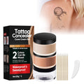 Tattoo Cover Up Makeup Waterproof, 2-In-1 Waterproof Tattoo Concealer – Mixable Light/Dark Shades, Invisible & Skin-Friendly Formula, Long-Lasting Cover For Tattoos, Scars, Vitiligo & Dark Spots