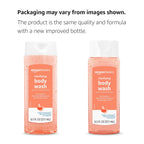 Amazon Basics Clarifying Pink Grapefruit Body Wash, 2% Salicylic Acid Acne Treatment, Dermatologist Tested, 8.5 Fluid Ounces, Pack Of 1