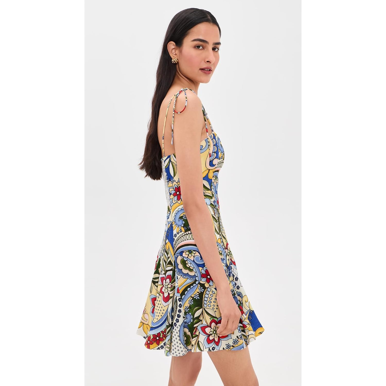 Alice + Olivia Women'S Jeanette Paneled Mini Dress