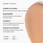 Drmtlgy Universal Tinted Moisturizer Spf 46 – Hydrating Dewy Tinted Sunscreen For Face With Zinc Oxide & Octinoxate – Niacinamide & Hyaluronic Acid – Broad Spectrum Lightweight Daily Spf, 1.7 Oz