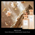 Fine'ry Floral Skin Musk Perfume - Without a Trace, for Women & Girls - Orange Neroli Blossom, Cedarwood & Suede Musk - Full Size Long-Lasting Hair & Body Cologne Parfum Fragrance (60mL)