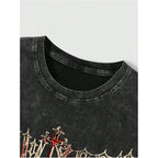 Verdusa Men'S Y2K Graphic Tees Grunge Hippie Distressed Tank Top