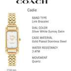 Coach Cadie Women'S Watch -Timeless And Aesthetic - Designed For Every Occasion - Water Resistant - Gift For Her