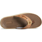 Sperry Men'S Baitfish Leather Flip Flop Sandal